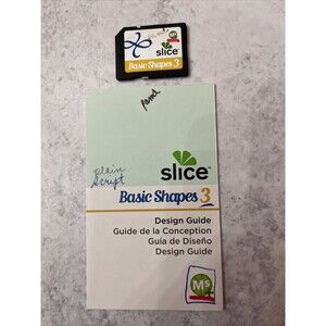 Slice Basic Shapes 3 SD Card For Slice Cutting Machine